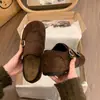 Mocasines brogue estilo británico retro para mujer, nuevo modelo otoño 2026, mocasines con hebilla de suela gruesa, zapatos que aumentan la altura