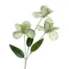 3 Flores de Iris Artificiales de Alicia con un Toque de Alta Gama y Realista para Decoración de Escenas de Boda y Accesorios de Fotografía DIY