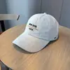 Gorra de Béisbol de Estilo Coreano de Primavera de Alta Calidad con Letras para Mujer con Circunferencia de Cabeza Grande, Sombrero Versátil de Calle con Protección Solar