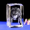 Esculturas de Cristal Transfronterizas Imágenes Regalos Personalizados 3D Novio y Novia Familia San Valentín Aniversario Regalos