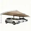 Cochera de Estructura de Membrana, Cobertizo para Estacionamiento Exterior, Toldo y Refugio para la Lluvia de Membrana Tensada, Estación de Carga Comunitaria, Cochera para Bicicletas
