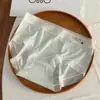 Mascarilla Ultra Delgada de Seda de Hielo, Sin Costuras Estilo Hyuna Tridimensional Ajustada al Cuerpo Chica Floral Sin Costuras Seda de Hielo Algodón Puro Antibacteriano Calzones