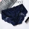 Xiaotianer 650 Sexy Encaje Completo Levanta Glúteos Cintura Media Braguitas Patrón de Rosa Transparente para Mujer