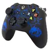 Cubierta Protectora para Mando de Xbox One, Serie de Controladores de Juego, Cubierta de Silicona, Tacto Suave Pulverizado con Aceite, Incluye Tapas para Joysticks