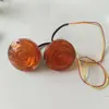 Piscas para triciclo elétrico, lanternas traseiras para veículo de quatro rodas, luzes redondas pequenas, faróis de neblina para veículo modificado (8 cm de diâmetro)