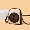 2026 Nova Carteira de Comércio Exterior Transfronteiriço, Bolsa Pequena Transversal de Ombro da Moda Personalizada, Bolsa Estilosa Vintage com Relevo para Celular