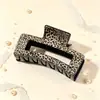 Presilhas de Cabelo Estampadas Transfronteiriças, Presilhas Tubarão, Presilhas de Garra Estilosas com Estampa de Leopardo, Acessórios de Cabelo Grandes de Verão de Alta Qualidade Atacado