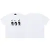 Verano Nuevo Erd Rico Segunda Generación Retrato Graffiti Casual Camiseta de Manga Corta para Hombre y Mujer Wdw Holgada Americana High Street Camiseta