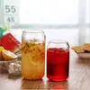 Taza con Tapa y Popote de Vidrio de Borosilicato Alto Taza para Leche Resistente al Calor Alta Apariencia Café Té de Frutas Bebidas Frías Cócteles Taza para Desayuno