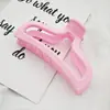 Pinza de Garra para Parte Trasera de la Cabeza Amazon Pasador Dulce Pinza para el Cabello Fresca Tendencia Coreana Accesorio para el Cabello Pinza de Tiburón Mayoreo