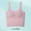 Sujetador de seda de hielo de verano para niñas, ropa interior de desarrollo para estudiantes de secundaria, niñas, adolescentes, chaleco fino sin marcas