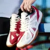 Zapatos de Tenis de Mesa Modelo Nuevo Transfronterizos para Hombres y Mujeres, Ligeros, Antideslizantes, Transpirables Zapatos de Bádminton, Zapatos de Tenis, Zapatos de Entrenamiento Profesional