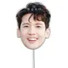 Broma de Bloqueo de Puerta de la Boda de Zhang Jingxuan y Guan Zhibin, Sosteniendo Máscaras, Carteles de Recogida en el Aeropuerto, Merchandising de Fans de Conciertos, Artículos Réplica de Tiktok