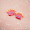 Resina estrela pequena coroa jóias acessórios DIY creme caso de telefone material Headwear acessórios de grampo de cabelo das crianças