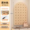 Estante de Almacenamiento de Pared de Tablero Perforado Forma de Madera Maciza Decoración de Empalme de Pared Estante de Exhibición para Sala de Estar Estante de Almacenamiento Colgante de Pared