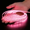 Tira de luz LED de bajo voltaje de color 24V luz lineal ambiental azul hielo naranja amarillo rosa verde luz dorada tira de luz lineal autoadhesiva