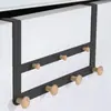 Colgador de Puerta Multifuncional para Uso Doméstico, Gancho de Puerta sin Taladro, Estante de Almacenamiento Minimalista Moderno, Portaparaguas para Detrás de la Puerta