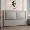 Modelo Nuevo 2025 Cojín Suave para Respaldo de Cama de Noche, Respaldo de Madera Maciza Tech Moderno Simple de Lujo Ligero, Panel de Respaldo de Pie, Ultradelgado, Se Vende por Separado