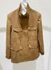 Chaqueta Clásica de Gamuza Lp Traveler Cortavientos Cálida con Cremallera Ropa de Abrigo Otoño e Invierno Nueva Elegante Chaqueta de Cuero