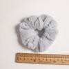 Anillo de Peluche Grande para el Intestino Anillo Creativo de Otoño e Invierno Estilo Coreano Dong Ins Cálido Hecho a Mano Pelo de Terciopelo de Conejo Artificial Anillo de Pelo Aprobación Directa de Fábrica