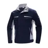 Conjunto de Ropa de Trabajo de Doble Capa de Algodón Puro Otoño Invierno Engrosado con Forro Ropa de Protección Laboral Desgaste Resistente Personalizable Todo Algodón Sarga Gruesa Ropa de Fábrica