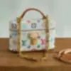 Suministro Transfronterizo Fábrica Original Cuero Nuevo Bolso Baguette Clásico para Mujer, Bolso Cubo de la Fortuna Estampado con Monogramas, Bolso de Hombro Cruzado Individual, Tres Colores