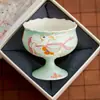 Fabricante Yunyang Deer Tour Xícara de Chá Xícara Mestra High-End Uso Pessoal Cerâmica Conjunto de Chá Gongfu Xícara de Chá Itens Domésticos Xícara de Chá
