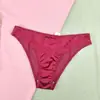 Bragas de algodón puro sexy con entrepierna, europeas y americanas, con encaje, color liso dulce, ribeteadas, algodón, moda interior para mujer