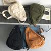 Bolso Cruzado de Lona Nuevo Personalizado de Fábrica para Mujer Coreano de Lona para Hombro Casual Simple Moda Herramienta Mochila