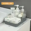 Caixa de armazenamento de armário com espelho Caixa de acabamento de armário de banheiro de vaso sanitário Mesa de lavatório Desktop Cosméticos Produtos de cuidados com a pele Rack de armazenamento de batom