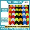 Las pegatinas reflectantes de advertencia con flechas de color cristal son esenciales para la inspección anual y cumplen con los estándares nacionales para la protección de la seguridad del vehículo.