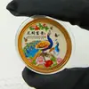 Cinco Bênçãos, Grandes Planos, Boa Sorte, Flores Desabrochando, Medalhas Comemorativas de Riqueza, Moedas Coloridas Auspiciosas e Desejosas, Presentes de Evento