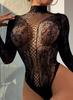 Ge Meng Sexy Lingerie Pure Desire Wind Pequeno Peito Pijamas Uniforme NY Roupas Femininas Hollow-out Mesh Roupas