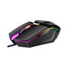 Mouse USB com fio D11 luminoso para computador, DPI ajustável competitivo, mouse gamer 4D para notebook, escritório comercial