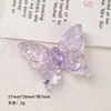 Accesorios de Resina DIY de Dibujos Animados Adornos Mariposa Translúcida Pegamento de Crema Pinzas para el Cabello Fundas para Teléfono Hebillas de Zapatos Llaveros Colgantes Combinación