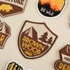Etiqueta de Bordado a Computadora Paisaje Original Camping Insignia para Exterior Accesorios de Ropa Parche Calcomanías Accesorios de Bordado Etiqueta de Tela Calcomanías de Tela