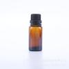 Fábrica em estoque frasco conta-gotas frasco de amostra pequeno tampa de cabeça grande 20ML frasco de vidro marrom para óleo essencial frasco à prova de luz sub-frasco preço baixo