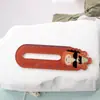 Regla de Palma de Lápiz Creativa Caricatura Mini Regla Portátil Colgante de Mochila Regla de Medición Papelería para Estudiantes Pequeño Regalo