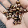 Cuentas Dzi Lineales de Ágata Roja, Cuentas Redondas, Cuentas Sueltas de Jade, Pulsera de Ágata de 10 mm, Collar, Accesorios de Joyería, Cuentas Hechas a Mano