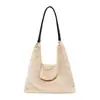 Bolso peludo nuevo, simple y de gran capacidad para mujer, bolso de hombro y cruzado versátil y moderno, bolso de felpa, bolso de mano de color liso