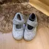 Sapatos Mary Jane de Lã Francesa com Velcro para Aumento Interno para Mulheres 2025 Inverno Novo Retro Sapatos Rasos de Feijão com Forro de Lã