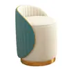 Silla de Maquillaje para Habitación de Niñas, Silla de Tocador Simple, Taburete Redondo de Lujo Ligero de Alta Gama para Manicure, Celebridad de Internet, para Uso en Casa