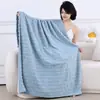 Manta, manta de forro polar, manta de forro polar coral, manta de felpa, manta para siesta, uso en oficina, manta gruesa de masaje