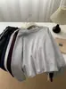 Sudadera con Mangas Raglán de Algodón Suave como una Nube para Mujer, Otoño 2026, Color Sólido, Sencilla, Detalle Oculto en la Espalda, Top Básico de Camiseta