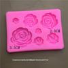 7 Flores Pequenas Flores Flip Cake Mold Flip Cake Mold Flip Cake Molde Decorativo DIY Ferramentas de Cozimento H3988