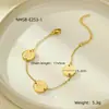 Soportes de Plato Redondo Árabe de Acero Inoxidable Transfronterizos Grabado Acero de Titanio Pulseras Versátiles que No Se Desvanecen para Hombres y Mujeres
