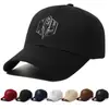 Gorra de Béisbol Bordada con Letras Nueva de Primavera y Otoño, Sombrero Versátil Unisex para Protección Solar, Gorra de Visera de Moda Casual Moderna Versátil