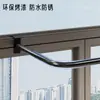 Estante secador de salchichas para ventana, tendedero de carne para balcón, instalación sin taladro, para secar carne, salchichas y pescado
