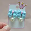 Aretes para Niñas, Clip para Oreja, Aretes Indoloros para Niñas Perforadas, Joyería de la Princesa Elsa, Lindos Aretes de Juguete para Niñas Pequeñas
