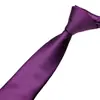 Corbata moda coreana color liso vino tinto negro azul marino pequeña 5.5cm estrecha punto personalizado